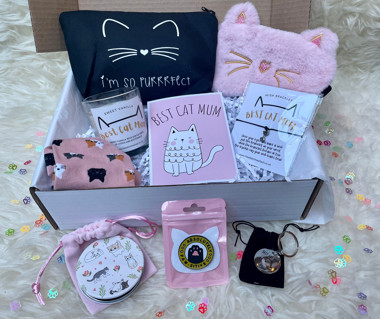 Best Cat Mum Gift Box Set