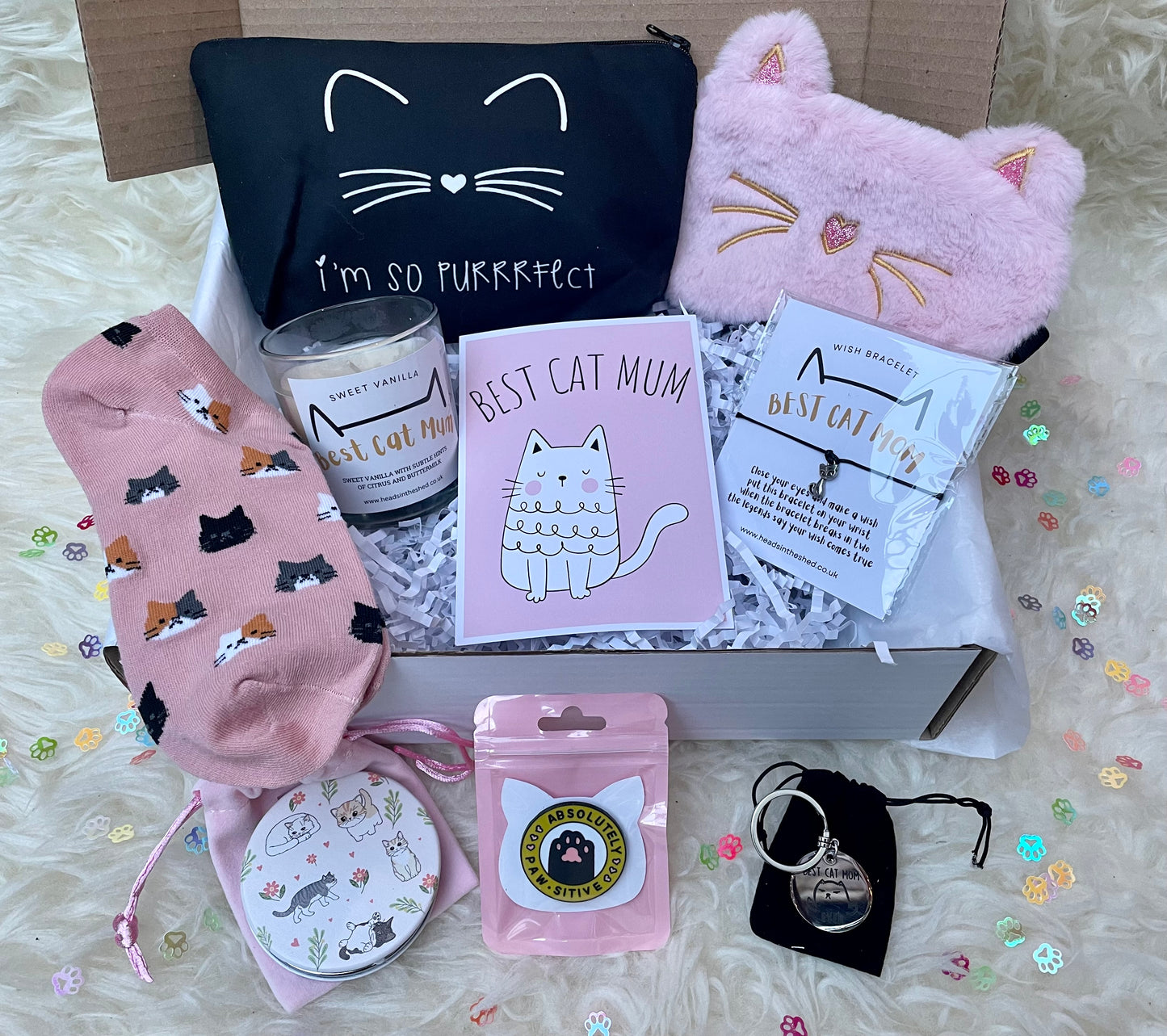 Best Cat Mum Gift Box Set