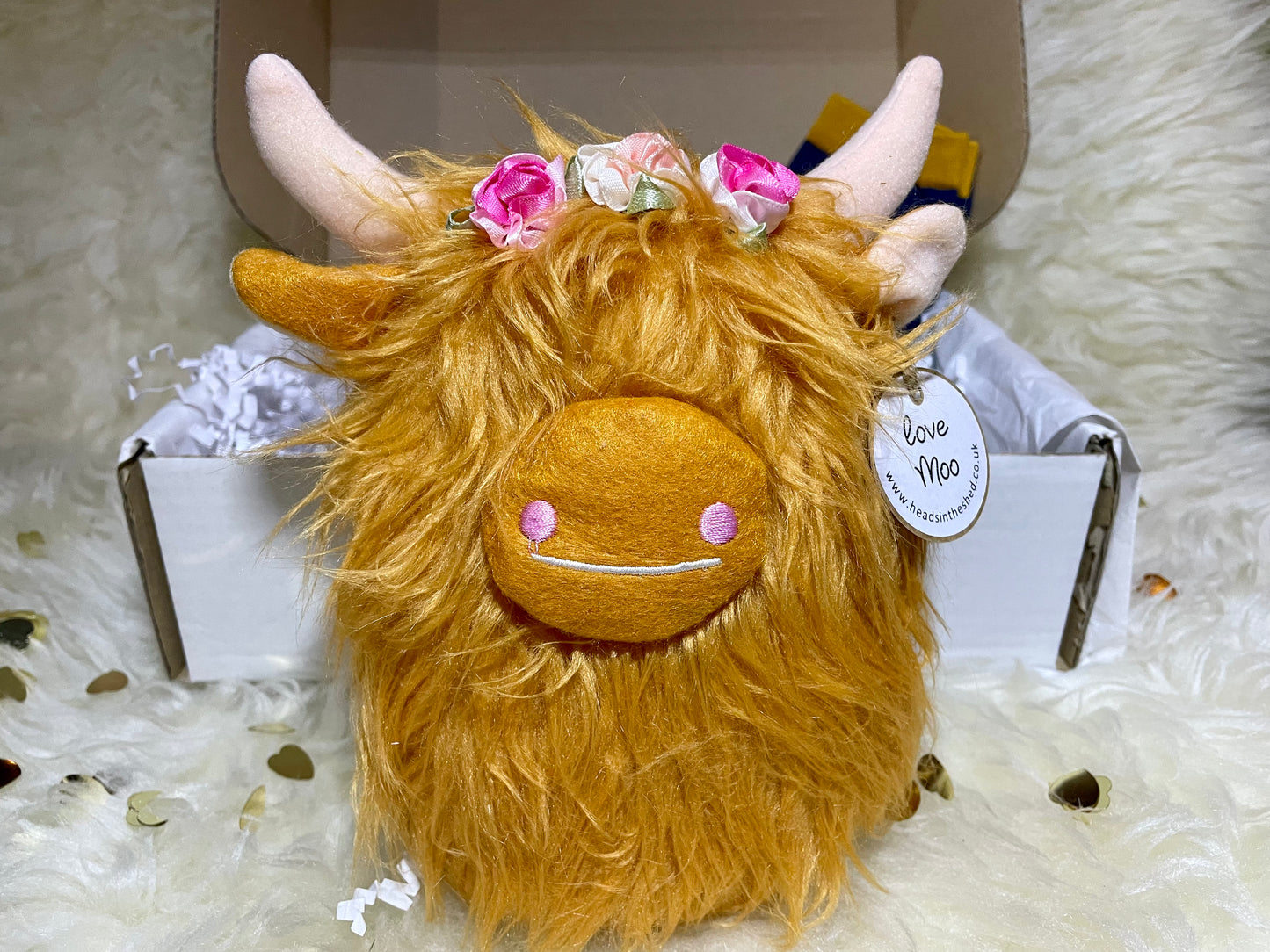 Highland Cow Gnome Gift Box Set