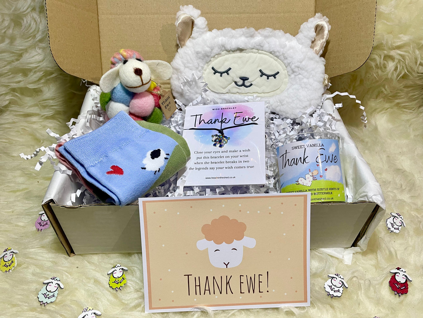 Thank Ewe Sheep Gift Box Set