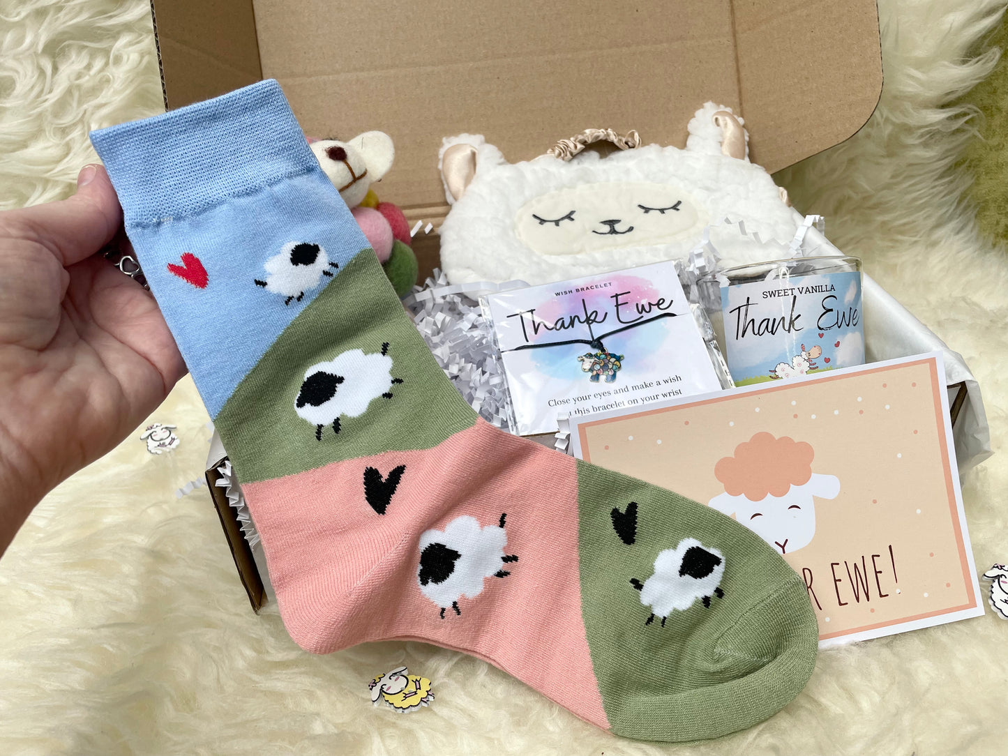 Thank Ewe Sheep Gift Box Set