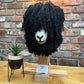 Wall Mounted Black Sheep Head